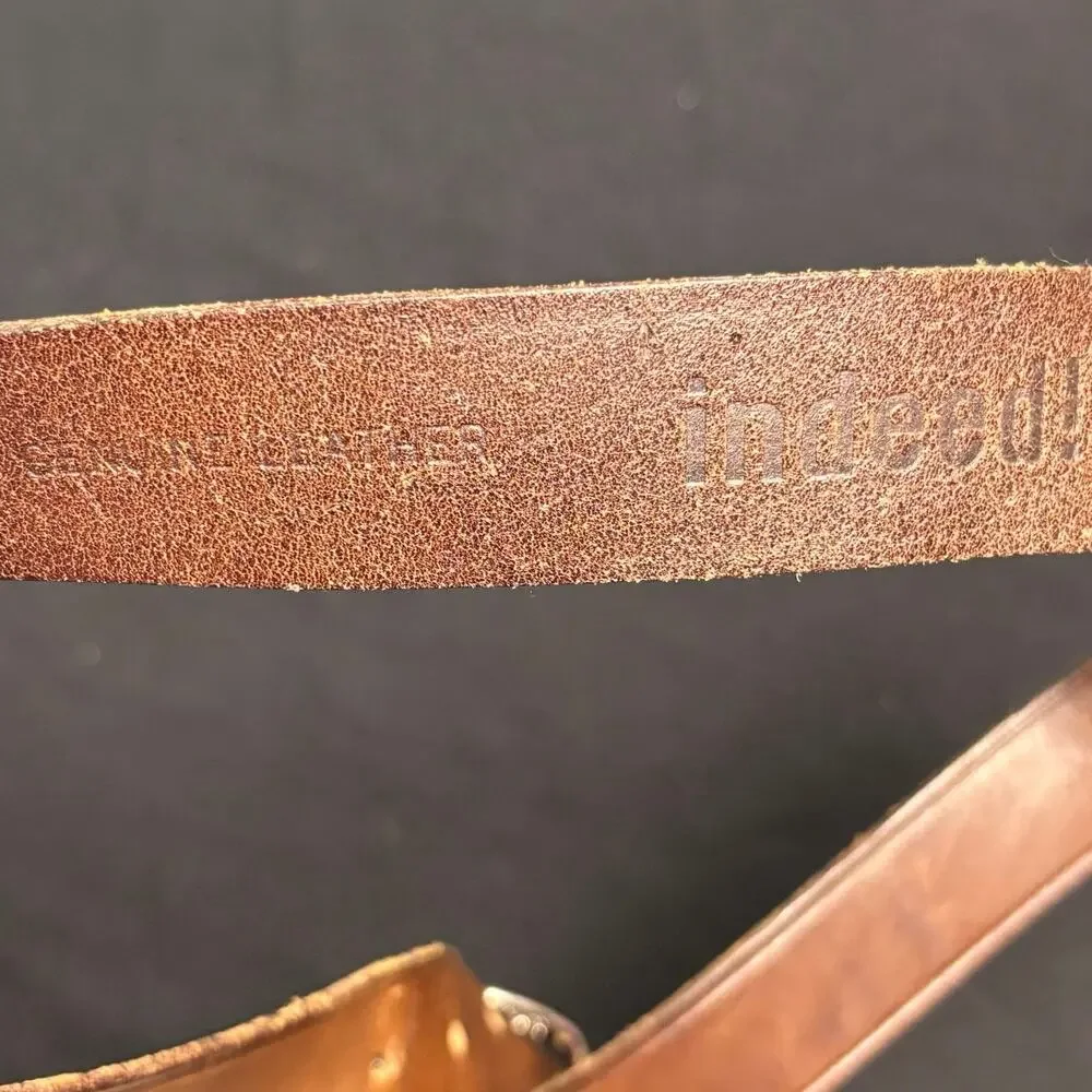 Brown & Silver Classic Men’s Belt